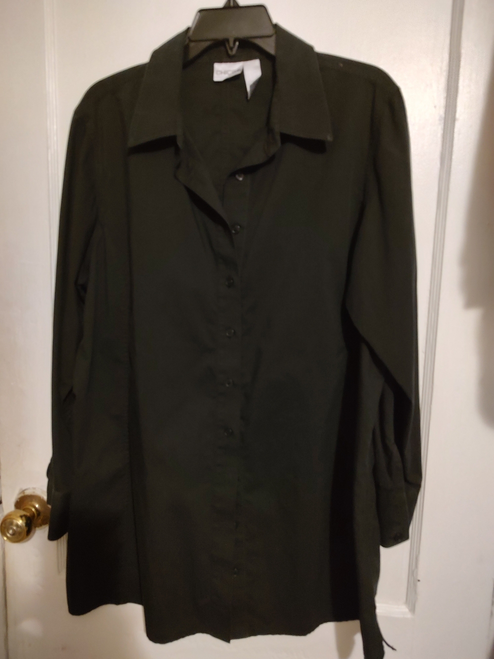 Classic Black Button-Up Shirt